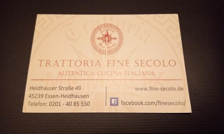 Ristorante Fine Secolo